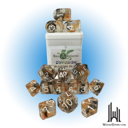 Dice Set - Volcanic Blast 15ct
