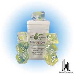 Dice Set - Diffusion Thunderbird 7ct