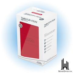 Deck Box - Flip'n'Tray - Monocolor Red 160+