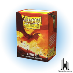 Deck Protectors - Dragon Shield Matte Dual Ember 100ct