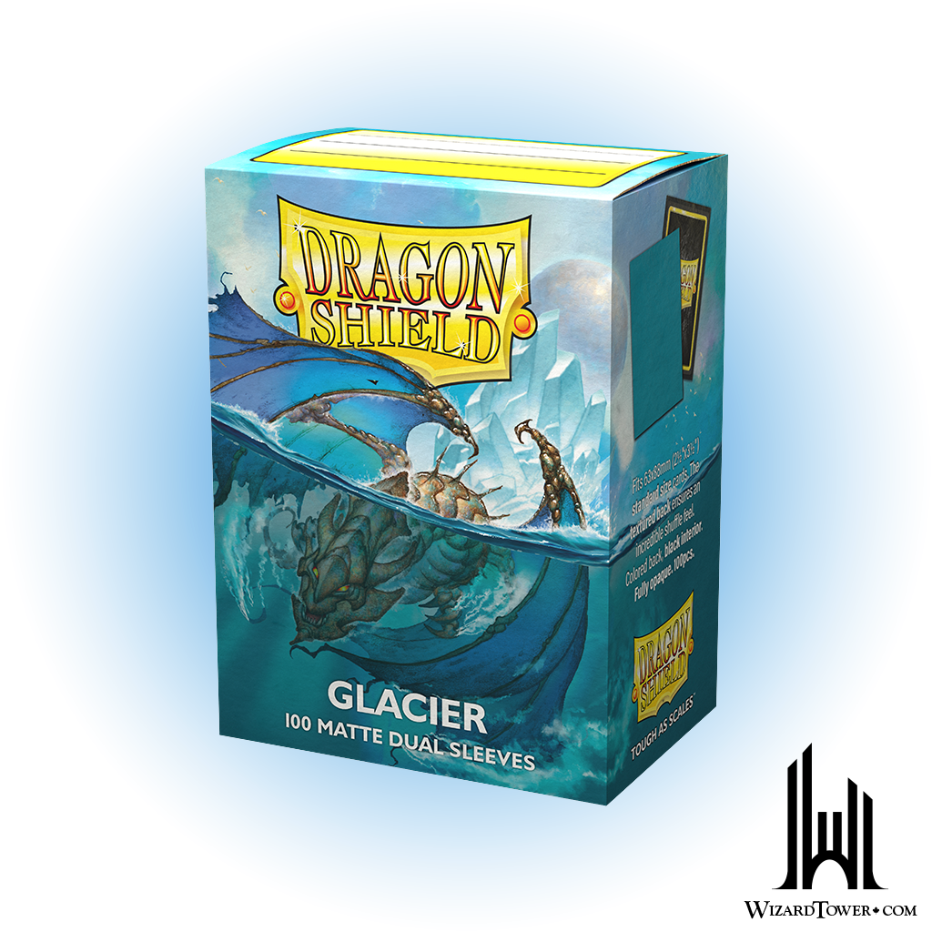 Deck Protectors - Dragon Shield Matte Dual Glacier 100ct