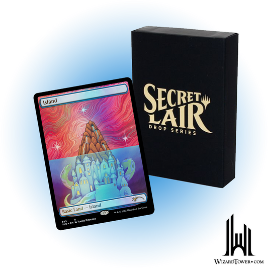 Magic the Gathering Secret Lair - The Astrology Lands: Aquarius - Foil