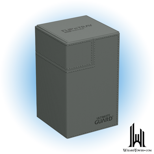 Deck Box - Flip'n'Tray - Monocolor Grey 100+