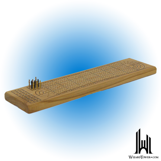 Cribbage - 3 Track Oak