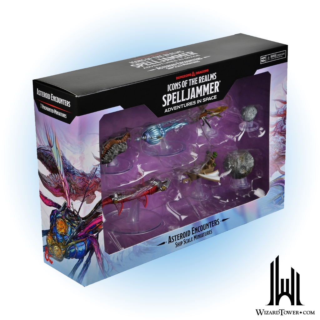 Dungeons & Dragons Figures - Spelljammer Asteroid Encounters