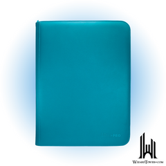 Binder - Zip Vivid Teal 9-Pocket