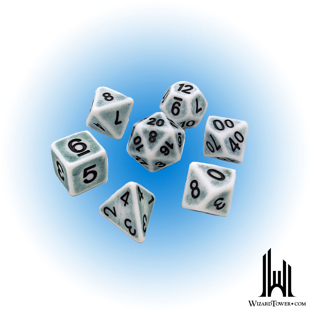 Dice Set - Pine Ancient 7ct
