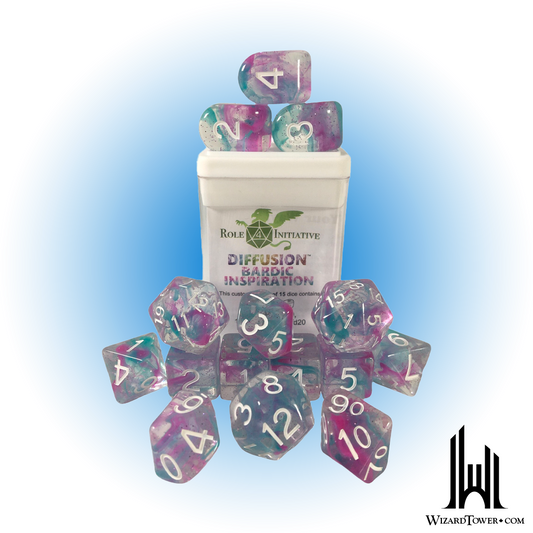 Dice Set - Diffusion Bardic Inspiration 15ct