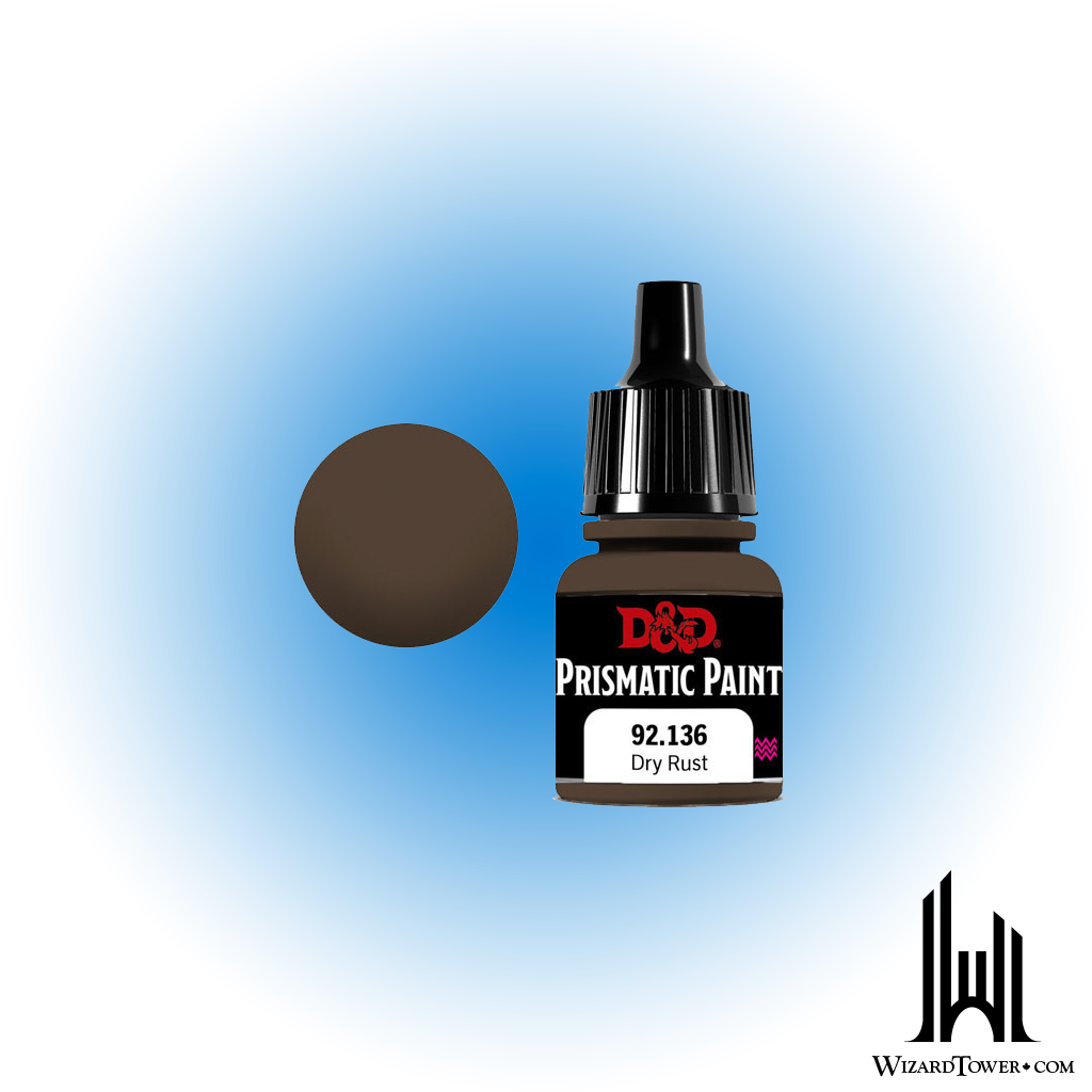DnD Prismatic Paint Effect Dry Rust 136 - 8ml
