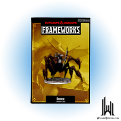 Unpainted Miniature - Dungeons & Dragons Frameworks - Drider