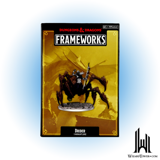 Unpainted Miniature - Dungeons & Dragons Frameworks - Drider