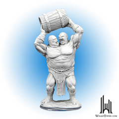 Unpainted Miniature - Critical Role - Ettin