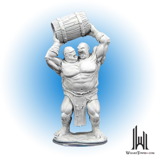 Unpainted Miniature - Critical Role - Ettin