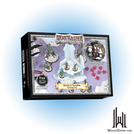 Gamemaster Snow and Tundra Terrain Kit