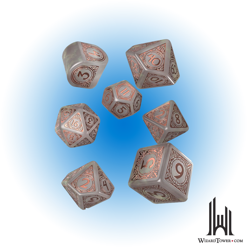 Dice Set - Viking Niflheim 7ct