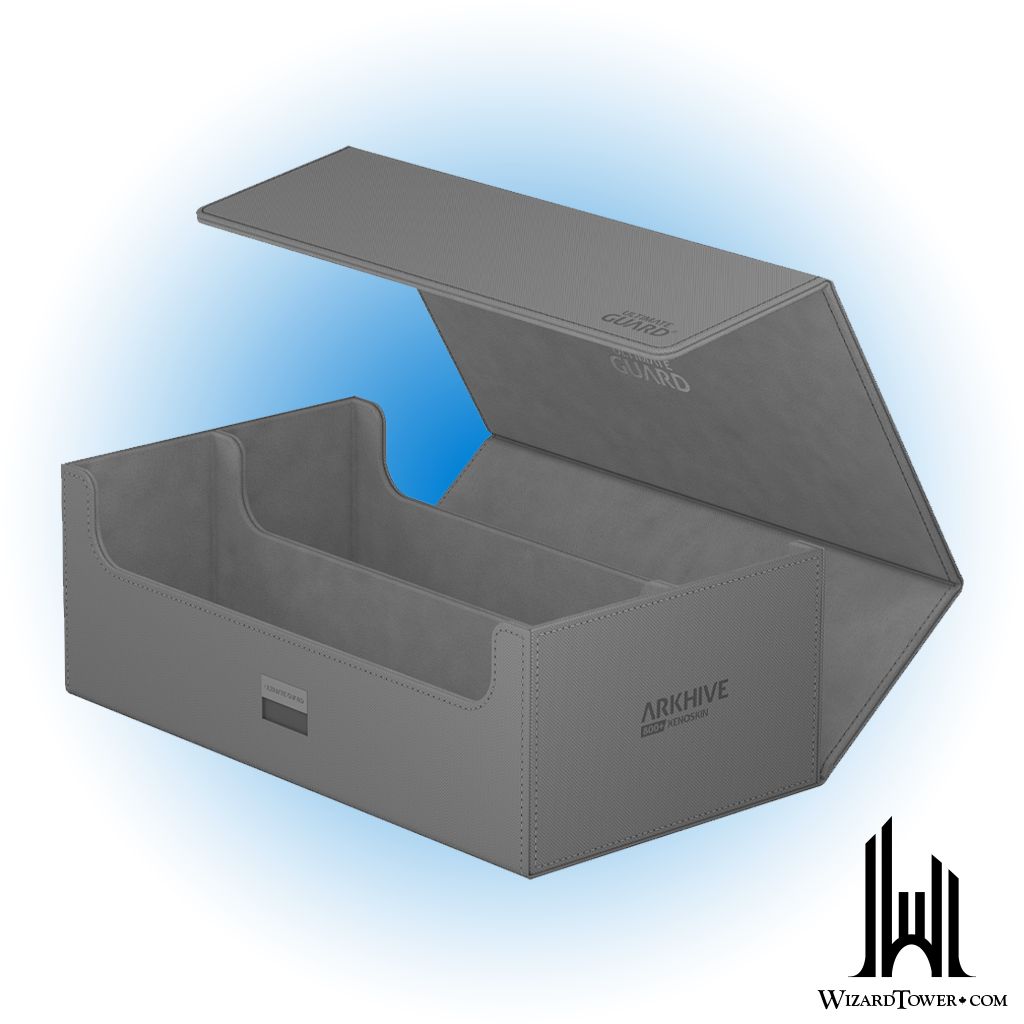 Deck Box - Arkhive - Monocolor Grey 800+