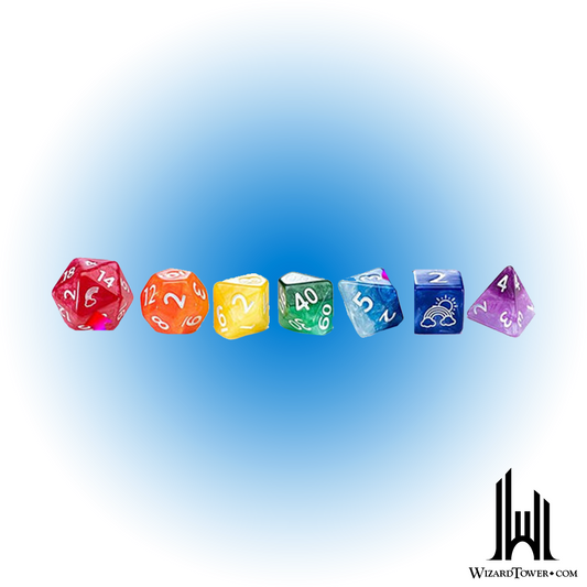 Dice Set - Sui Generis Rainbow 7ct