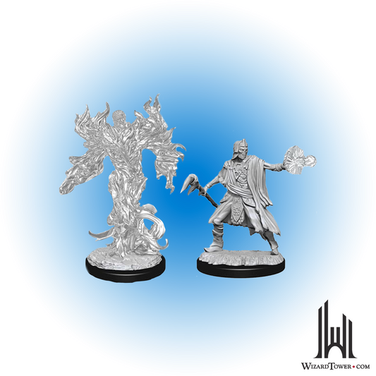 Unpainted Miniature - Dungeons & Dragons - Allip and Deathlock
