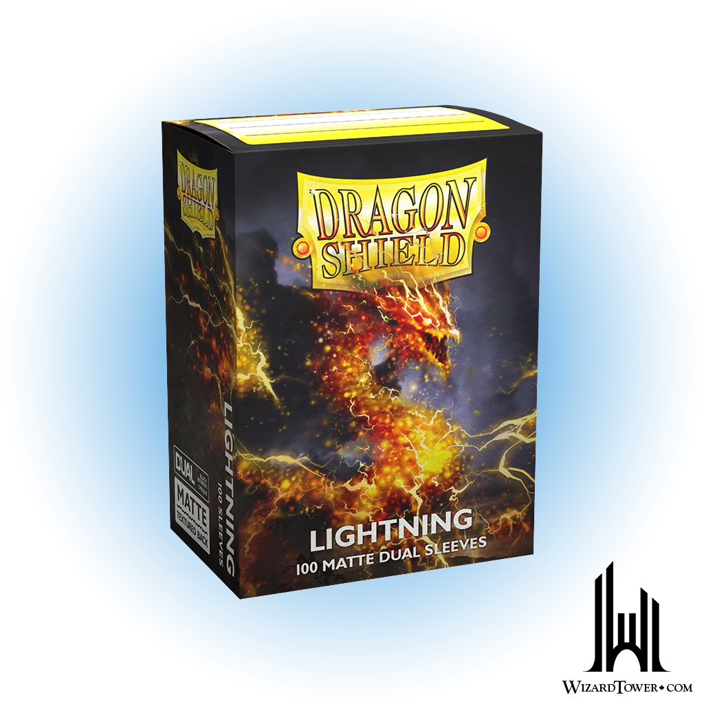 Deck Protectors - Dragon Shield Matte Dual Lightning 100ct