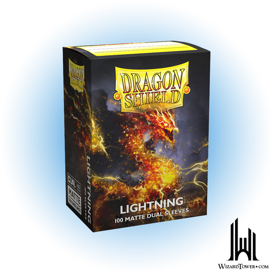 Deck Protectors - Dragon Shield Matte Dual Lightning 100ct