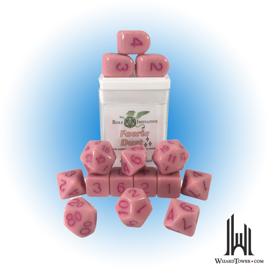 Dice Set - Faerie Dust 15ct