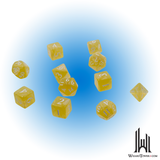 Dice Set - Eclipse Lemon Yellow 11ct