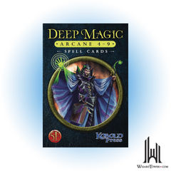 Deep Magic Arcane Spell Cards - Level 4-9