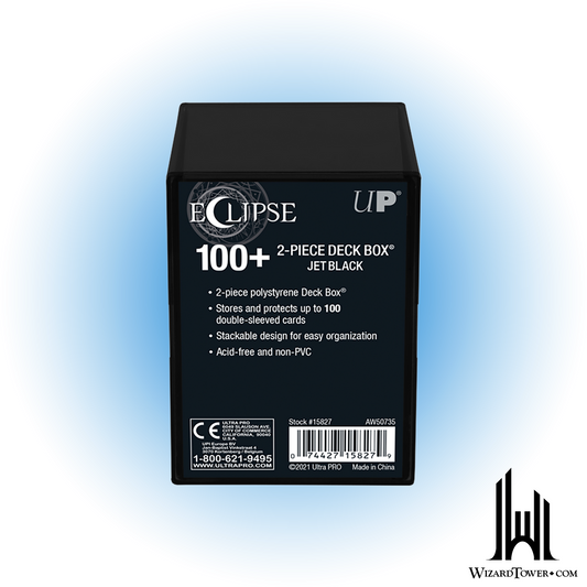 Deck Box - 2-Piece - Jet Black 100+