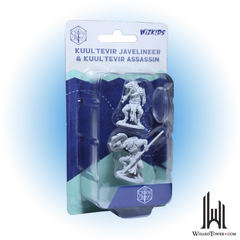 Unpainted Miniature - Critical Role - Kuul'Tevir Javeliner and Kuul'Tevir Assassin