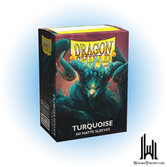 Deck Protectors - Dragon Shield Matte Turquoise 100ct