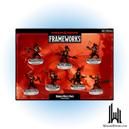 Unpainted Miniature - Dungeons & Dragons Frameworks - Kobold
