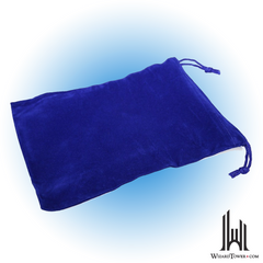 Dice Bag - Cloth Blue 4" x 5"