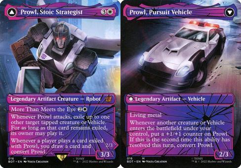 Prowl, Stoic Strategist // Prowl, Pursuit Vehicle (016) (Borderless)