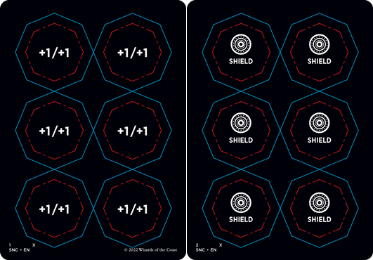 Punch (1) // Punch (2) Double-Sided Punch-Out Token (TSNC)