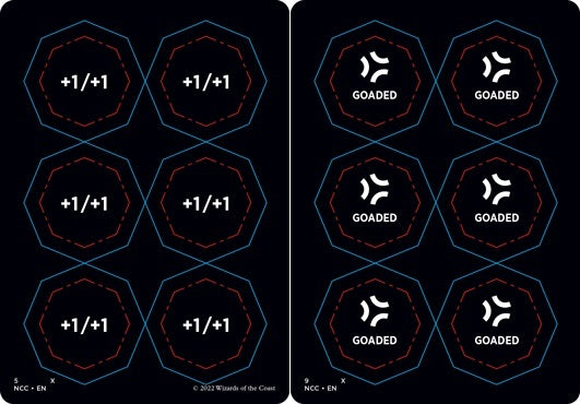 Punch (5) // Punch (9) Double-Sided Punch-Out Token (TNCC)