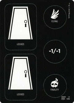 Punch (001) // Punch (002) Double-Sided Punch-Out Token (TDSK)