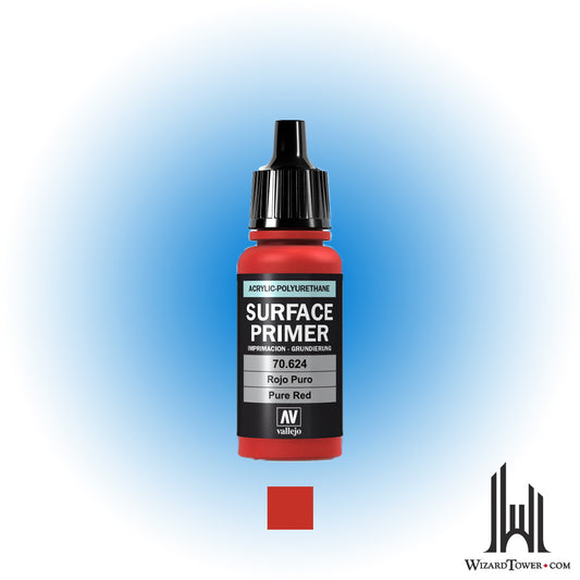 Vallejo Surface Primer Pure Red 624 - 17ml