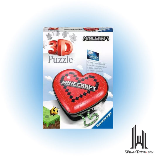Puzzle - Minecraft 3D Heart 54pc