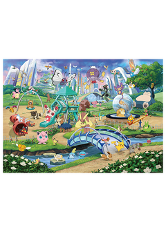 Puzzle - Pokemon Breakout - Eevee and Park 1000pc