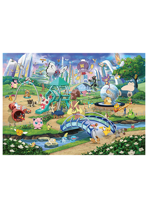 Puzzle - Pokemon Breakout - Eevee and Park 1000pc