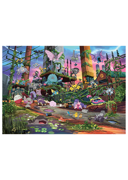 Puzzle - Pokemon Breakout - Jolteon and Reclaimed Power Plant 1000pc