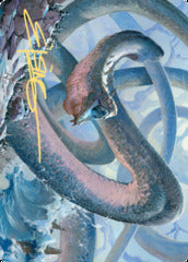 Koma, Cosmos Serpent (60/81) Art Card (AKHM) - Gold-Stamped Signature