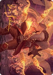 Quintorius, Loremaster (52/81) Art Card (AMOM) - Gold-Stamped Signature