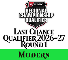 Sep 12 - Last Championship Qualifier - 2026-27 Round 1 - Modern Event