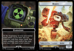Radiation (0022) // Robot (0016) Double-Sided Token - Foil