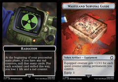 Radiation (0022) // Wasteland Survival Guide (0020) Double-Sided Token - Foil