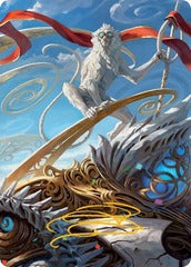 Ragavan, Nimble Pilferer (74/81) Art Card (AMOM) - Gold-Stamped Signature