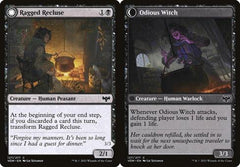 Ragged Recluse // Odious Witch - Foil