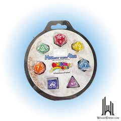 Dice Set - Rainbow Bits Tiny 7ct