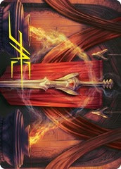 Ramosian Greatsword (37/81) Art Card (AMOM) - Gold-Stamped Signature